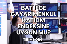 Batı Ege Gayarimenkul Katılım Endeksine Uygun mu?