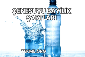 Çenesuyu Bayilik Şartları