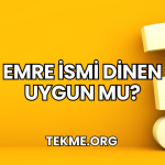 Emre İsmi Dinen Uygun mu?
