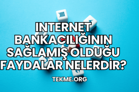 Internet Bankacılığının Sağlamış Olduğu Faydalar Nelerdir?