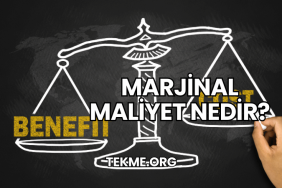 Marjinal Maliyet Nedir?