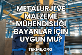 Metalurji ve Malzeme Mühendisliği Bayanlar İçin Uygun mu?