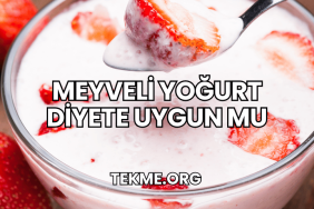 Meyveli Yoğurt Diyete Uygun mu