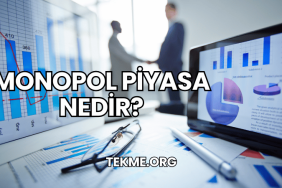 Monopol Piyasa Nedir?