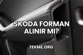 Skoda Forman Alınır mı
