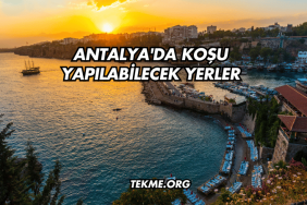 Antalya'da Koşu Yapılabilecek Yerler