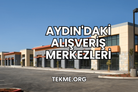 Aydın'daki Alışveriş Merkezleri