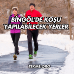 Bingöl'de Koşu Yapılabilecek Yerler