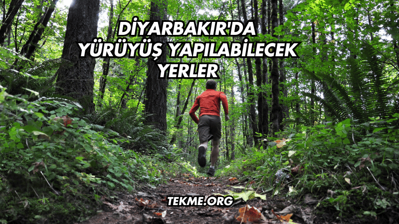 Diyarbakır'da Yürüyüş Yapılabilecek Yerler