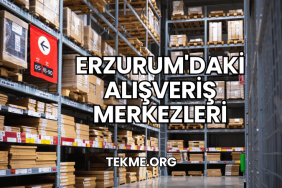 Erzurum'daki Alışveriş Merkezleri