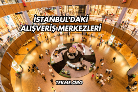 İstanbul'daki Alışveriş Merkezleri