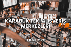 Karabük'teki Alışveriş Merkezleri