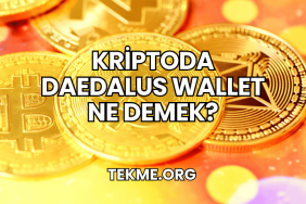 Kriptoda Daedalus Wallet Ne Demek?