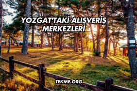 Yozgat'taki Alışveriş Merkezleri