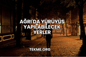 Ağrı'da Yürüyüs Yapılabilecek Yerler