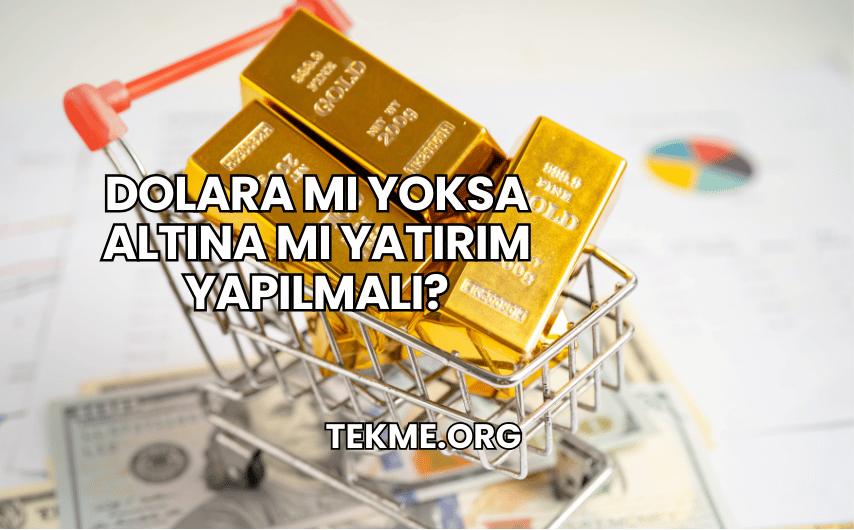 Dolara mı Yoksa Altına mı Yatırım Yapılmalı?