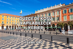 Düzce'de Koşu Yapılabilecek Yerler