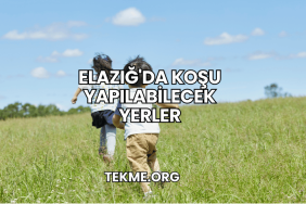 Elazığ'da Koşu Yapılabilecek Yerler