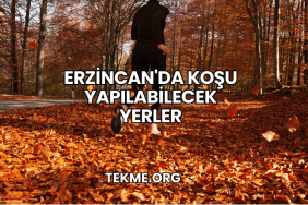 Erzincan'da Koşu Yapılabilecek Yerler