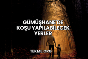 Gümüşhane'de Koşu Yapılabilecek Yerler