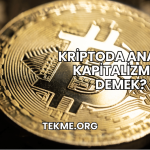 Kriptoda Anarko Kapitalizm Ne Demek?