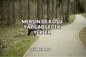 Mersin'de Koşu Yapılabilecek Yerler