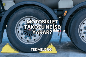 Motosiklet Takozu Ne İşe Yarar?
