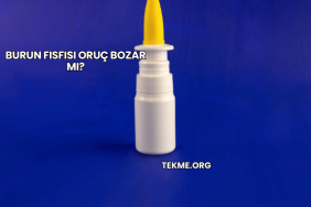 Burun Fısfısı Oruç Bozar mı?