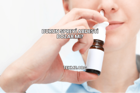 Burun Spreyi Abdesti Bozar mı?