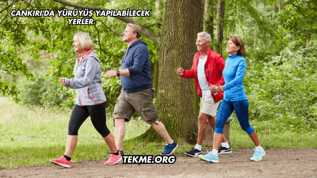 Çankırı'da Yürüyüş Yapılabilecek Yerler
