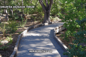 Çorum'da Gezilecek Yerler