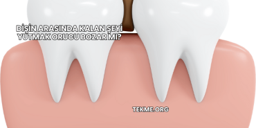 Dişin Arasında Kalan Şeyi Yutmak Orucu Bozar mı?