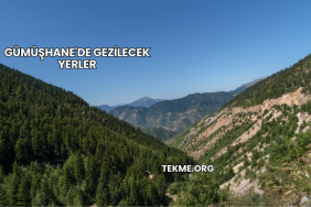 Gümüşhane'de Gezilecek Yerler