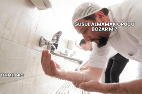 Gusül Almamak Orucu Bozar mı?