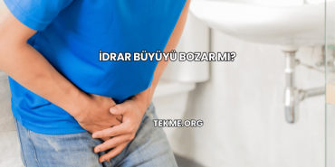 İdrar Büyüyü Bozar mı?