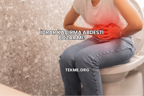 İdrar Kaçırma Abdesti Bozar mı?