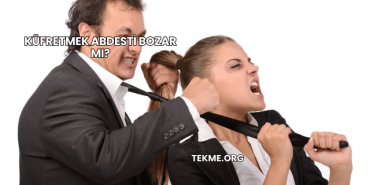 Küfretmek Abdesti Bozar mı?