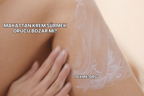 Makattan Krem Sürmek Orucu Bozar mı?