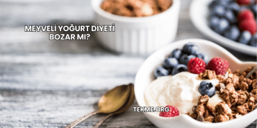 Meyveli Yoğurt Diyeti Bozar mı?