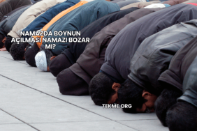 Namazda Boynun Açılması Namazı Bozar mı?