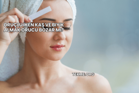 Oruçlu İken Kaş ve Bıyık Almak Orucu Bozar mı?