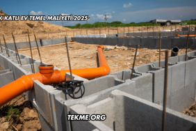 Tek Katlı Ev Temel Maliyeti 2025