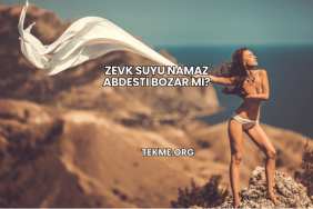 Zevk Suyu Namaz Abdesti Bozar mı?