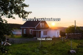 1 Katlı Ev Maliyeti 2025