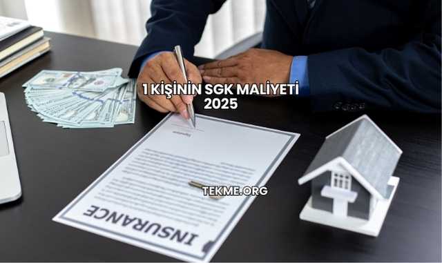 1 Kişinin SGK Maliyeti 2025