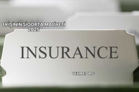1 Kişinin Sigorta Maliyeti 2025