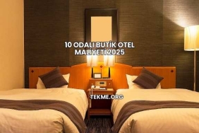 10 Odalı Butik Otel Maliyeti 2025