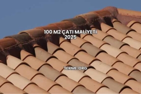 100 M2 Çatı Maliyeti 2025