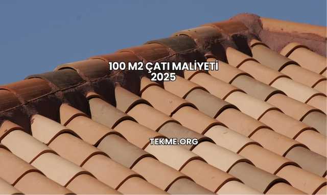 100 M2 Çatı Maliyeti 2025