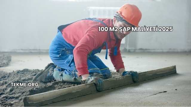 100 M2 Şap Maliyeti 2025